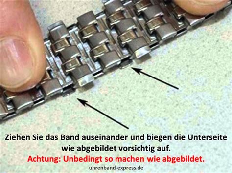 Professional Armband: wie Band kürzen 